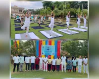  अंतर्राष्ट्रीय योग दिवस पर एटापक्का कैंप में सीआरपीएफ 212 बटालियन ने योग कार्यक्रम का शुभारंभ किया
