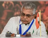 दिलीप घोष का अभिषेक बनर्जी पर तीखा हमला, कानून से बच नहीं पाएंगे, जेल जाना तय
