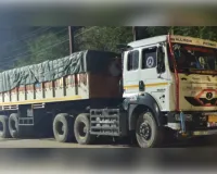 बिना अनुमति बैटरी स्क्रैप परिवहन पर कार्रवाई, पर्यावरण विभाग ने पुलिस को सौंपा ट्रक 