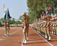 पीटीएस  का 101वीं दीक्षांत परेड सम्पन्न, 221 नव आरक्षकों ने किया शानदार मार्च-पास्ट