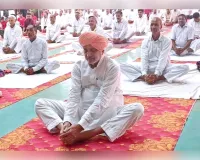 योग से ही संभव है स्वस्थ भारत, विकसित भारत का संकल्प :श्याम सिंह राणा