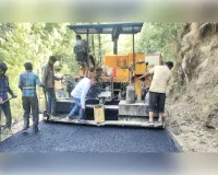 मंडी में आधुनिक एफडीआर तकनीक से सुदृढ़ किया जा रहा है सड़क नेटवर्क
