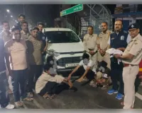 कुल्लू में STF की बड़ी कार्रवाई, कार से 1.055 किलो चरस बरामद, चार युवक गिरफ्तार