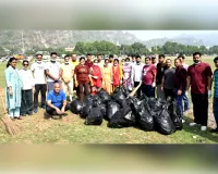 हरिद्वार में चला विशेष स्वच्छता अभियान, पंतद्वीप मैदान से हटाया गया कचरा