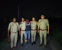 पुलिस की जवाबी फायरिंग में घायल हिस्ट्रीशीटर विनोद उर्फ कालिया गिरफ्तार