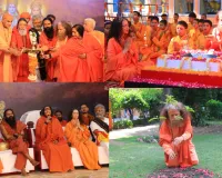 स्वामी चिदानन्द के 75वां जन्मोत्सव पर्यावरण महोत्सव के रूप में मना, संतों ने दीं शुभकामनाएँ 
