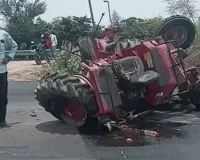 बीबीडी क्षेत्र में भीषण सड़क हादसा,  ट्रैक्टर-टैंकर की टक्कर में एक की मौत