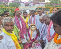 अहिल्या बाई होल्कर की जयंती पर भव्य मूर्ति का अनावरण, मोहनलालगंज में हुआ कार्यक्रम