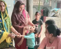 माल ब्लॉक में पल्स पोलियो अभियान शुरू, 0 से 5 वर्ष तक के बच्चों को दी खुराक 