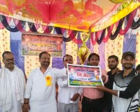 सांसद उत्कर्ष वर्मा 'मधुर' ने बढ़ाया खिलाड़ियों का हौसला