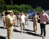 रात्रि गश्त पर निकले एसपी, विभिन्न थाना क्षेत्रों में पुलिसकर्मियों की मुस्तैदी परखी