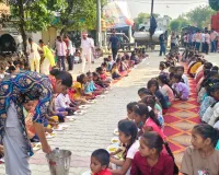 दक्षिणमुखी हनुमान मंदिर का 23वां स्थापना दिवस श्रद्धापूर्वक मनाया गया।