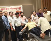 मारवाड़ी युवा मंच,भव्य रक्तदान शिविर, 75 यूनिट रक्त संग्रहित 