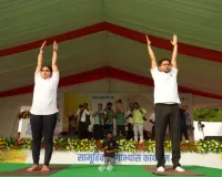 एलडीए पार्कों में 22 हजार से अधिक लोगों ने किया सामूहिक योगाभ्यास