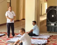 अंतर्राष्ट्रीय योग दिवस पर जनपद न्यायालय में योग कार्यक्रम आयोजित