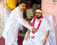 सत्पुरुष बाबा फुलसंदे वालों का किया गया भव्य स्वागत 