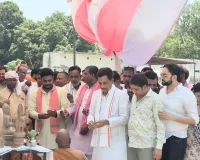 सम्राट अशोक स्तंभ निर्माण का शिलान्यास,समाज में शांति और मानवता का संदेश देने का आह्वान
