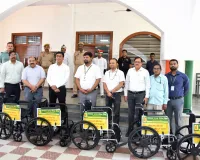 स्थापना दिवस पर पंजाब एंड सिंध बैंक का सेवा उपहार, स्वास्थ्य विभाग को व्हीलचेयर और स्कूल को वाटरकूलर की सौगात