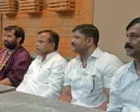 भागवत सेवा धर्म परिवार ट्रस्ट द्वारा रामचन्द्र पालीवाल हॉल में आयोजित की जाने वाली भागवत कथा को लेकर प्रेस वार्ता का आयोजन
