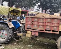 मैगलगंज थाना क्षेत्र में अवैध खनन पर बड़ी कार्रवाई, तीन ट्रैक्टर-ट्रालियां सीज
