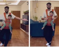 पापा और नन्ही बेटी का डांस 