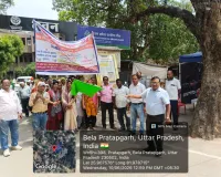 सिंगल यूज प्लास्टिक मुक्त एवं स्वच्छता जागरूकता रैली से दिया गया पर्यावरण संरक्षण का संदेश