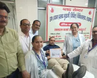 सिविल अस्पताल में रक्तदान शिविर का आयोजन 