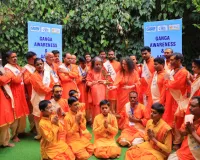 स्वामी चिदानन्द की उपस्थिति में गंगा आरती जागरूकता कार्यशाला का शुभारम्भ
