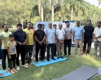 लखनऊ ऑर्थोपेडिक सोसाइटी ने किया योग सेशन ऑर्गनाइज