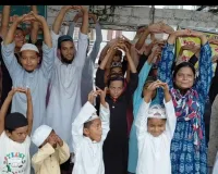 मुस्लिम राष्ट्रीय मंच ने किया योग शिविर का आयोजन 