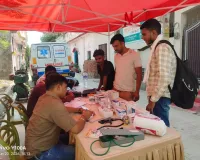 सेवा अस्पताल की ओर से निशुल्क 72 वां स्वास्थ्य शिविर