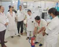 स्वास्थ्य महानिदेशालय के निर्देशों पर  अस्पतलों में हुई मॉक ड्रिल