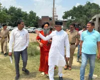 पर्यटन विकास कार्यों का विधायक ने किया निरीक्षण 