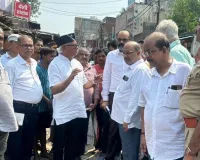 डालीगंज पहुंचे विधायक ने अतिक्रमण पर दिखाई सख्ती, नोटिस जारी करने का दिया आदेश