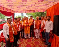 केजीएमयू के आर.ए.एल.सी. परिसर में भंडारे का आयोजन 