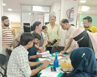 चिकित्सा शिविर में 220 मरीजों को मिला उपचार 