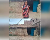 सरकार की आवास योजना का नहीं मिला लाभ, छप्पर में रहने को बेबस परिवार