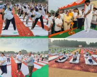 नेहरू स्टेडियम में भव्य योग कार्यक्रम संपन्न, प्रभारी मंत्री ने दिया स्वस्थ जीवन का संदेश
