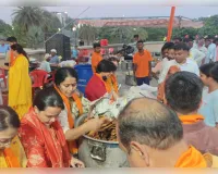 1090 चौराहे पर भण्डारे का आयोजन, मातृशक्ति ने संभाली पूरी व्यवस्था 