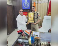 सम्मान की मिसाल बने आईपीएस राजेश कुमार, समाजसेवी शाहिद कुरैशी ने किया अभिनंदन