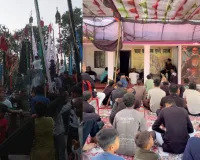 उतरौला में अकीदत के साथ निकला जुलूस-ए-अलम हजरत अब्बास