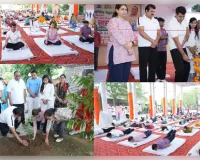 बिजनौर में 12वें अंतर्राष्ट्रीय योग दिवस सप्ताह का शुभारंभ, जनपदभर में योग कार्यक्रम 