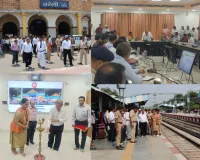 महाप्रबंधक ने मुरादाबाद मंडल का किया निरीक्षण , अर्धकुंभ -2027 को लेकर दिए दिशा निर्देश 