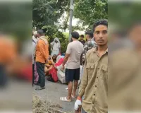बिजनौर में तेज रफ्तार वाहन ने साइकिल सवार चौकीदार को मारी टक्कर, मौके पर मौत