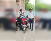 ट्रैफिक पुलिस का बड़ा एक्शन, बेलगाम ओवर स्पीड वाले वाहनो पर चल रहा चालान का हंटर 