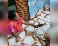खड़गपुर में वृद्ध सास की पिटाई का वीडियो वायरल, पुलिस ने बहू को किया गिरफ्तार