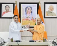 मुख्यमंत्री योगी और नितिन गडकरी ने की यूपी की सड़क परियोजनाओं की समीक्षा की