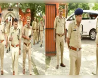 पुलिस अधीक्षक ने आगामी कांवड यात्रा के दृष्टिगत लक्खी बाग शिव मन्दिर का किया निरीक्षण
