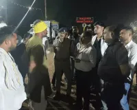 हरदा में 12 घंटे बाद खत्म हुआ किसानों का चक्काजाम, प्रशासन के आश्वासन पर बहाल हुआ नेशनल हाईवे