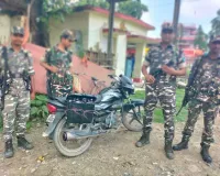 एसएसबी ने प्रतिबंधित कोडीन युक्त कफ सिरप के साथ बाइक किया बरामद,तस्कर फरार